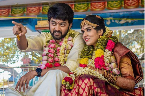 பிக் பாஸ் 5 நடிகர் ராஜுவின் மனைவியை பார்த்துள்ளீர்களா.. அழகிய ஜோடியின் புகைப்படம் | Raju Tarika Marraige Pic