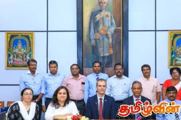 அமெரிக்கத் தூதரக அதிகாரிகள் குழு யாழ். பல்கலைக்கழகத்துக்கு விஜயம்