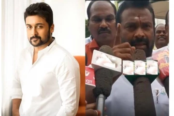 நடிகர் சூர்யாவை எட்டி உதைத்தால் ரூ.1 லட்சம் பரிசு என அறிவித்த பா.ம.க மாவட்ட செயலாளர் மீது காவல்துறை வழக்குப்பதிவு!