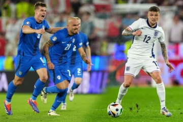 Euro 2024 கால்பந்து போட்டி: மல்லுக்கட்டிய இங்கிலாந்து - ஸ்லோவேனியா அணிகள்