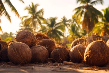இலங்கையில் தேங்காய் அறுவடையில் அதிகரிப்பு