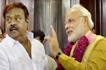 ''சினிமாவில் மட்டுமல்ல அரசியலிலும் விஜயகாந்த் கேப்டன்''- புகழாரம் சூட்டிய பிரதமர் மோடி