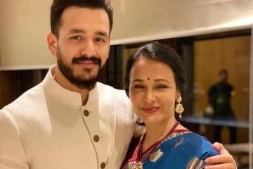 அம்மா அமலா மாதிரியே கொள்ளை அழகில் மின்னும் மகன் அகில் - வைரலாகும் புகைப்படம்!