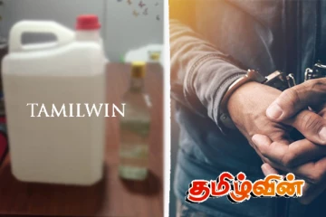 யாழ்ப்பாணத்தில் கசிப்புடன் சந்தேக நபர் ஒருவர் கைது