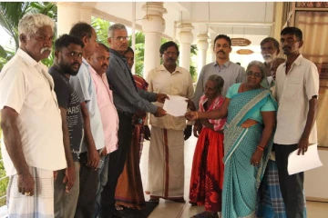 கொழும்பு அதிகாரிகளால் அத்துமீறி அளவீடு! வட்டுவாகல் காணி சுவீகரிப்பினை தடுத்து நிறுத்தக் கோரி மகஜர் கையளிப்பு
