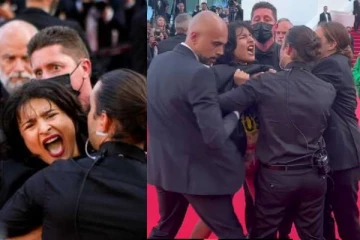 எங்களை வன்புணர்வதை நிறுத்துங்கள்! அரைநிர்வாணமாக ஓடி வந்த உக்ரேனிய பெண்ணால் பரபரப்பு