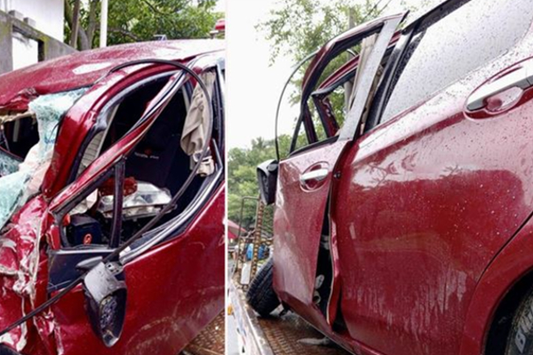 கேகாலை அவிசாவெல்ல வீதியில் பயங்கர விபத்து ; ஒருவர் வைத்தியசாலையில் | Terrible Accident Avisawella Road Person Hospital