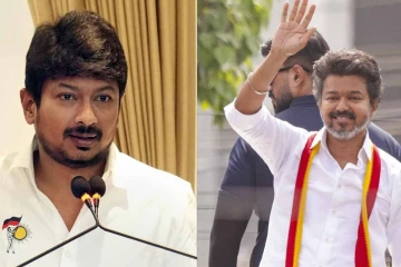ஸ்டிக்கர் ஒட்டிய தவெக அரசு! உதயநிதி கடும் கண்டனம்