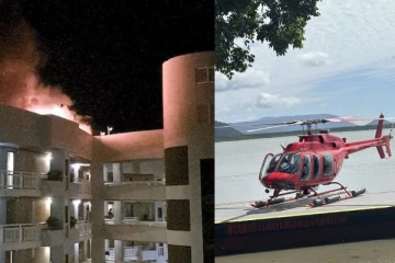ஹோட்டல் மேற்கூரையில் விழுந்து நொறுங்கிய ஹெலிகாப்டர்: அவுஸ்திரேலியாவில் பரபரப்பு