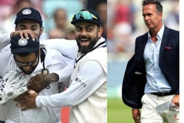 இந்திய அணியின் வெற்றி குறித்த பதிவுக்கு வயிற்றெரிச்சலை காட்டும் வகையில் பதில் அளித்து வம்பிழுத்த மைக்கேல் வான்! இப்படி சொல்லலாமா?