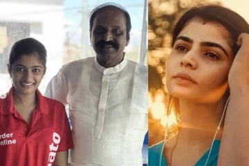 வைரமுத்து உடன் வி ஜே அர்ச்சனாவின் புகைப்படம்: "கவனமாக இருங்கள்" எச்சரித்த சின்மயி!