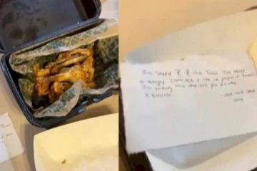 கோழிக்கறி ஆர்டர் செய்த நபருக்கு; பார்சலுடன் வந்த கடிதம்!