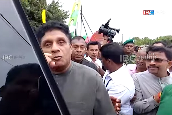 கேள்விக்கணைகளைத் தொடுக்க முற்பட்ட ஊடகவியலாளர்கள் - புறக்கணித்துத் தப்பி ஓடிய சஜித்! | Opposition Leader Sajith Ignored The Media Eastern