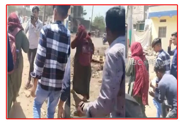 A gang of 6 men harassed a Muslim woman A gang of 6 men harassed a Muslim woman