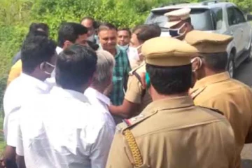 அம்பேத்கர் சிலைக்கு மாலை அணிவிக்க வந்த பாஜகவினர் - ஓட ஓட விரட்டியடித்த விசிகவினர்!