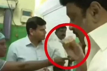 அம்மா உணவகம்; எச்சில் உணவை பாத்திரத்தில் எரிந்த முதல்வர் ஸ்டாலின் - வலுக்கும் கண்டனம்!