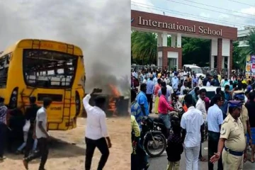 பள்ளி மாணவி மர்ம மரணம்! போராட்டத்தில் வெடித்த வன்முறை..தமிழகத்தில் பரபரப்பு