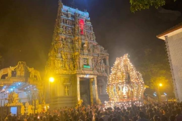 ஆயிரக்கணக்கான பக்தர்களுக்கு இடம்பெற்ற தெல்லிப்பழை திருமஞ்சத் திருவிழா!