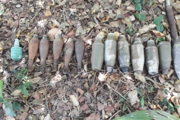 முல்லைத்தீவு, இரட்டைவாய்க்கால் பகுதியில் வெடிபொருட்கள் மீட்பு