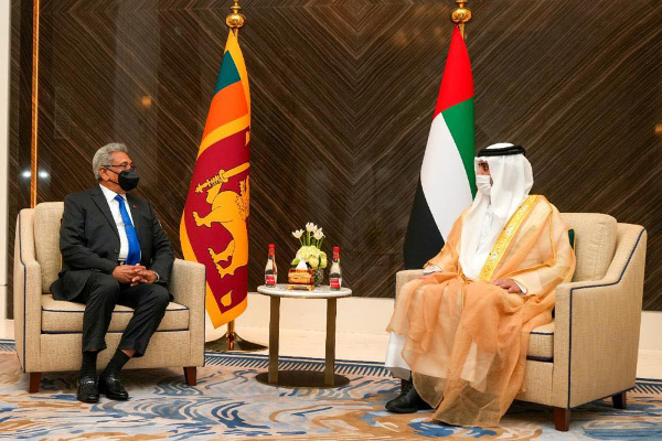 டுபாயின் துணை ஆட்சியாளரை சந்தித்து கலந்துரைடிய ஜானதிபதி கோட்டாபய! | President Gotabhaya Meets Deputy Governor Of Dubai