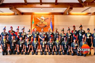 දකුණු ආසියානු ජ්‍යෙෂ්ඨ මළල ක්‍රීඩා ශූරතාවලියේදී දස්කම් දැක්වූවන් යුද්ධ හමුදාධිපතිගේ පැසසුමට [PHOTOS]