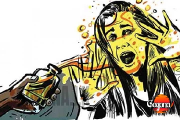 පොලීසියට පැමිණි කාන්තාවට නෑනා ඇසිඩ් ගහලා