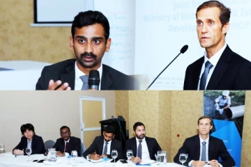 நீர்வழங்கல் மற்றும் தோட்ட உட்கட்டமைப்பு தொடர்பில் ஐ.நா பிரதிநிதிகளுடன் விசேட கலந்துரையாடல்