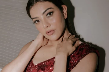 காஜல் அகர்வால் சேலையில் அழகிய போட்டோஷூட்