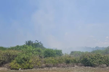 யாழ் கல்லுண்டாயில் எரிக்கப்பட்ட கழிவுப் பொருட்கள் ; மக்கள் கடும் விசனம்