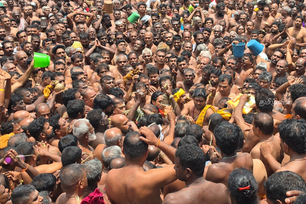 நாட்டின் பல பகுதிகளிலும் ஆடி அமாவாசை தினத்தை முன்னிட்டு விசேட நிகழ்வுகள் | Aadi Amavasya Theerthotsavam At Mamangeswarar