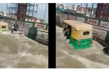 இது கடலா… இல்லை சாலையா…? - வெள்ள நீரில் மிதக்கும் பெங்களூர்