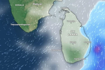 පහළ වායුගෝලයේ පවතින තත්ත්වයේ වෙනසක් සමඟ අද වෙනස් වෙන කාලගුණය