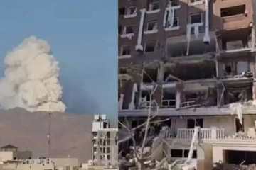 ஈரானில் வெடித்து சிதறிய துறைமுக நகர கட்டடம் ; தொடரும் பரபரப்பு