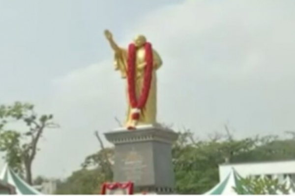 ஜெயலலிதாவின் 9 அடி உயர வெண்கல சிலை திறப்பு! | Today Jayalalitha Tamilnadu Cm