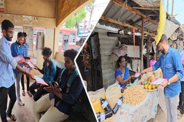 தேசிய மக்கள் சக்தியினரால் யாழில் துண்டுப் பிரசுரங்கள் விநியோகம்