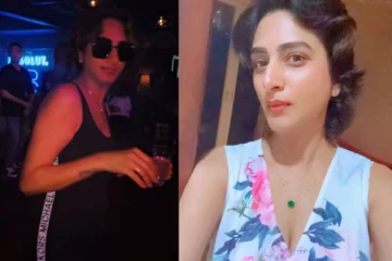 பார்ட்டியில் சரக்கு அடித்தபடி ஆட்டம்!! 47 வயது நடிகை சுரேகாவின் வீடியோ...