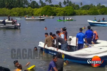 මුතූර් ධීවර යාත්‍රාවක් පෙරළේ එක් අයෙක් අතුරුදහන්