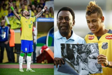 கால்பந்து ஜாம்பவான் பீலேவின் இமாலய சாதனையை முறியடித்த நெய்மர்! நான் அவரைவிட சிறந்தவன் இல்லை என உருக்கம்