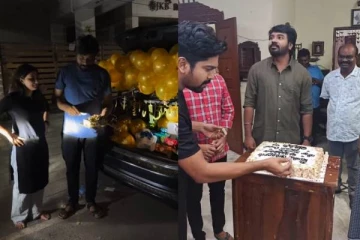 வீட்டிலும், சிறகடிக்க ஆசை சீரியல் படப்பிடிப்பிலும் வெற்றி வசந்த் பிறந்தநாள் கொண்டாட்டம்... வீடியோ இதோ