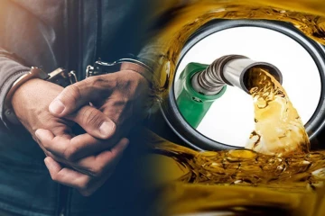 பெருந்தொகை பெட்ரோலை பதுக்கி வைத்திருந்த வர்த்தகர் அதிரடி கைது!