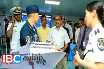 கொழும்பில் சேவையை ஆரம்பித்தது சீன மருத்துவ கப்பல்