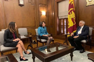 ஜனாதிபதியை சந்தித்த அமெரிக்காவின் பாதுகாப்பு உயர் அதிகாரி