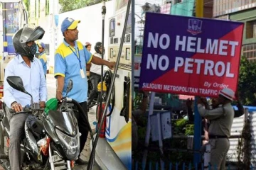 இனி ஹெல்மெட் அணியாமல் வந்தால் பெட்ரோல் கிடையாது - அரசின் புதிய உத்தரவு