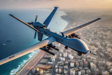 பணயக்கைதிகளைத் தேடி காசா மீது பறக்கும் அமெரிக்க கண்காணிப்பு ட்ரோன்கள்