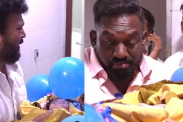 பிறந்த குழந்தையை பார்த்ததும் விளையாடிய ரோபோ ஷங்கர், அழுத மருமகன்... எமோஷ்னல் வீடியோ