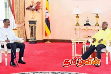 சூடான் உள்நாட்டுப் போர் : உகண்டா ஜனாதிபதியைச் சந்தித்த துணை இராணுவப் படைத் தலைவர்