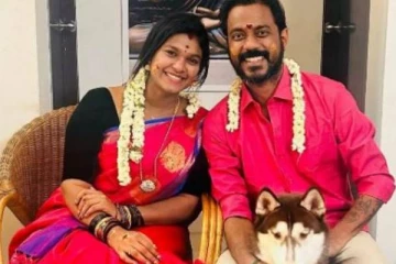 சீரியல் நடிகை நக்ஷ்த்ராவின் கலக்கலான சீமந்த புகைப்படங்கள்