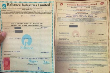 1988-ம் ஆண்டு 10 ரூபாய்க்கு வாங்கிய 30 ரிலையன்ஸ் பங்குகளை கண்டுபிடித்த நபர்.., தற்போது அதன் மதிப்பு எவ்வளவு?