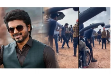 இணையதளத்தை கலக்கும் நடிகர் விஜய்யின் 'தீ தளபதி' நடன பயிற்சி வீடியோ...! - தெறிக்க விடும் ரசிகர்கள்...!