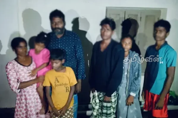 யாழ்ப்பாணத்தைச் சேர்ந்த 7 பேர் தமிழகத்தில் தஞ்சம்(Video) | Sri Lankan Family Move Refuge In Tamil Nadu